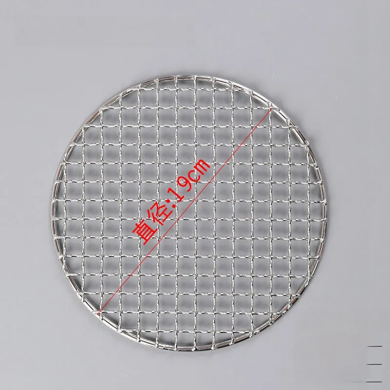 Barbecue Wire 304 Stainless Steel Induction Cooker Stove Tea Cooking Rack round Barbecue Wire Pieces Electric Ceramic Stove Portable Gas Stove Net