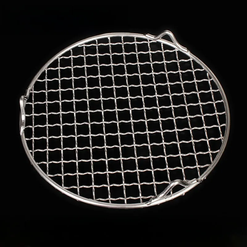 Barbecue Wire 304 Stainless Steel Induction Cooker Stove Tea Cooking Rack round Barbecue Wire Pieces Electric Ceramic Stove Portable Gas Stove Net