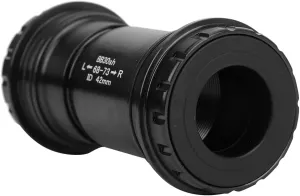 BB30 Alloy Bike Integrated Thread Screw in Locking Bearing Bottom Bracket Crankset Bicycle Accessory (Black)
