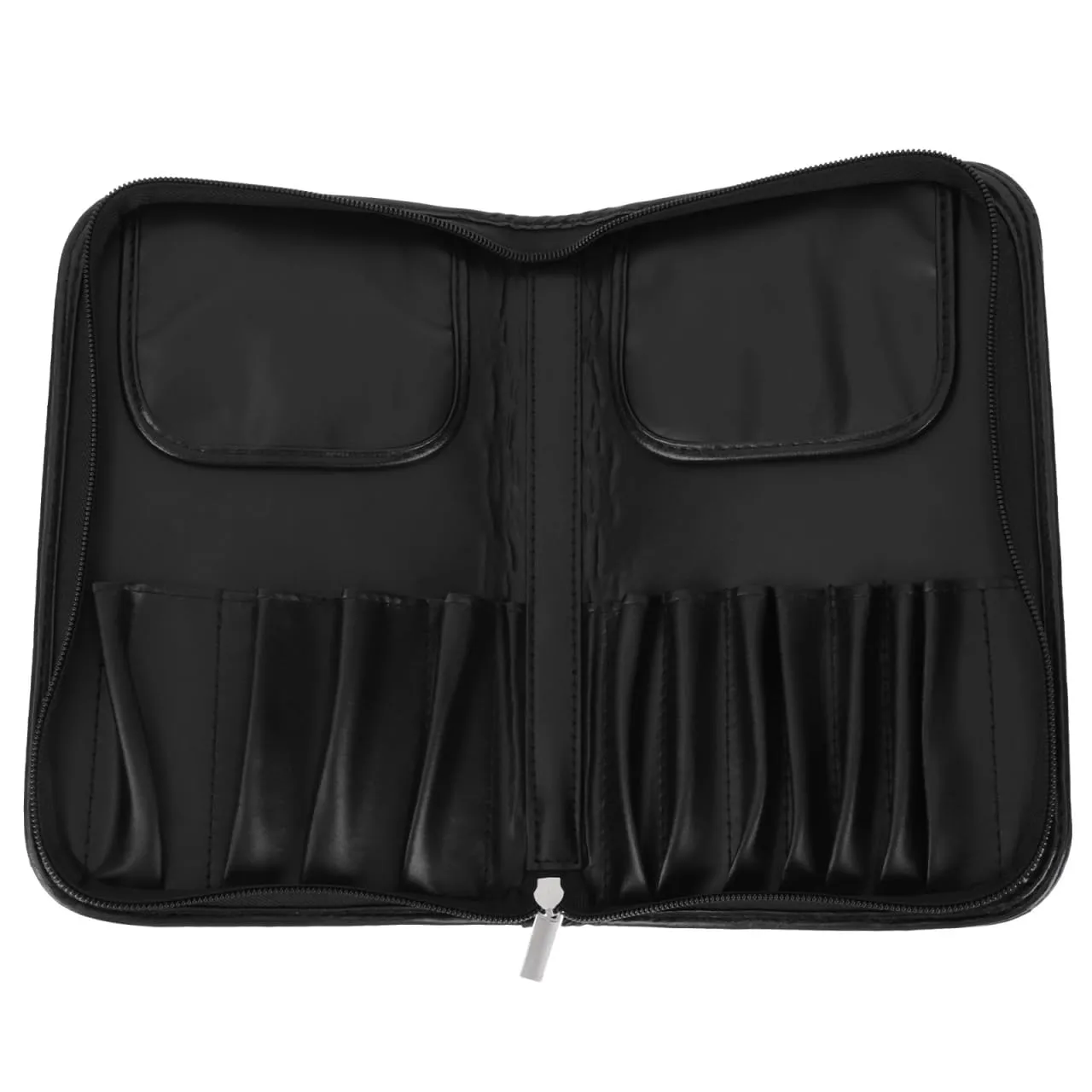 Beaupretty Makeup Brush Case, Makeup Brush Roll Up Organizer, Travel Brush Holder for Women Cosmetic