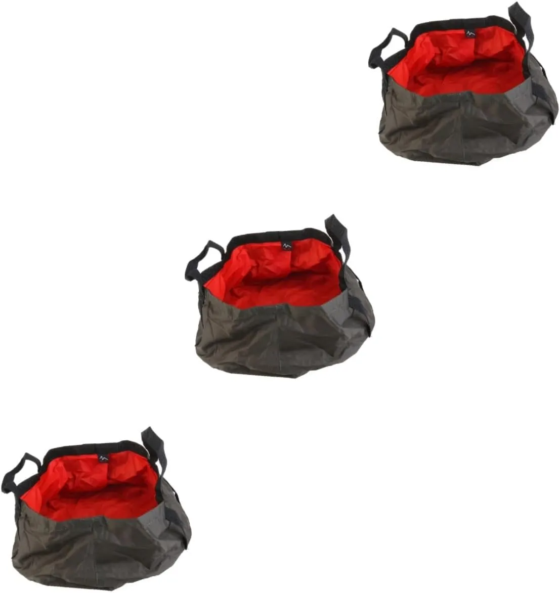 BESPORTBLE 3pcs Travel Bucket Outdoor Bucket Sink Fishing Bucket Water Cup on Foot Water Bottle Water Container