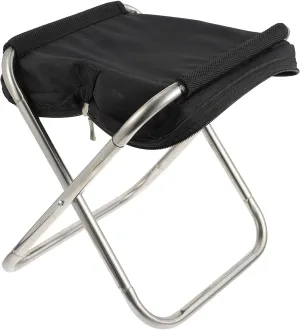 BESPORTBLE Fishing Portable Chair Outdoor Stainless Steel Folding Stool Collapsable Camping Stool