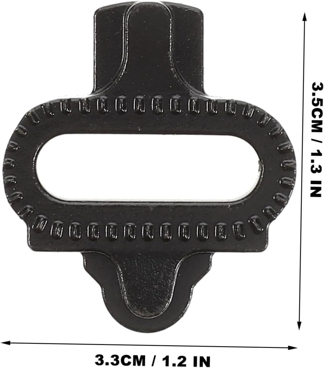 BESTonZON Mountain Bike Pedal Cleats Self Locking Cycling Pedal Accessories Easy to Install Durable Material