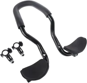 Bicycle Cycle Aluminum Alloy Rest Aero Handle Bar Relaxation Handlebar Footrest Stool Round