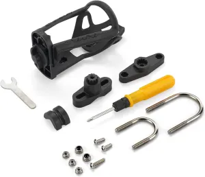 Bike Water Bottle Holder Ultra-Light Durable Bicycle Bottle Cages with Screws Tool, Universal Bike Cup Holder Rack for Road MTB Bikes