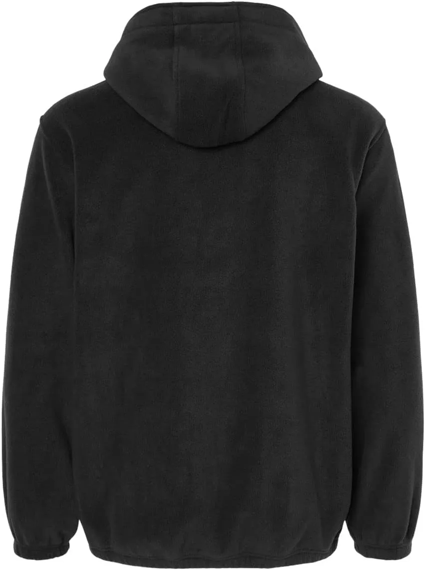 Burnside - Polar Fleece Quarter-Zip Hooded Pullover - 3600