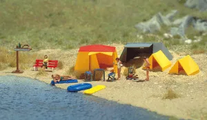 Busch HO 6026 Camping Site