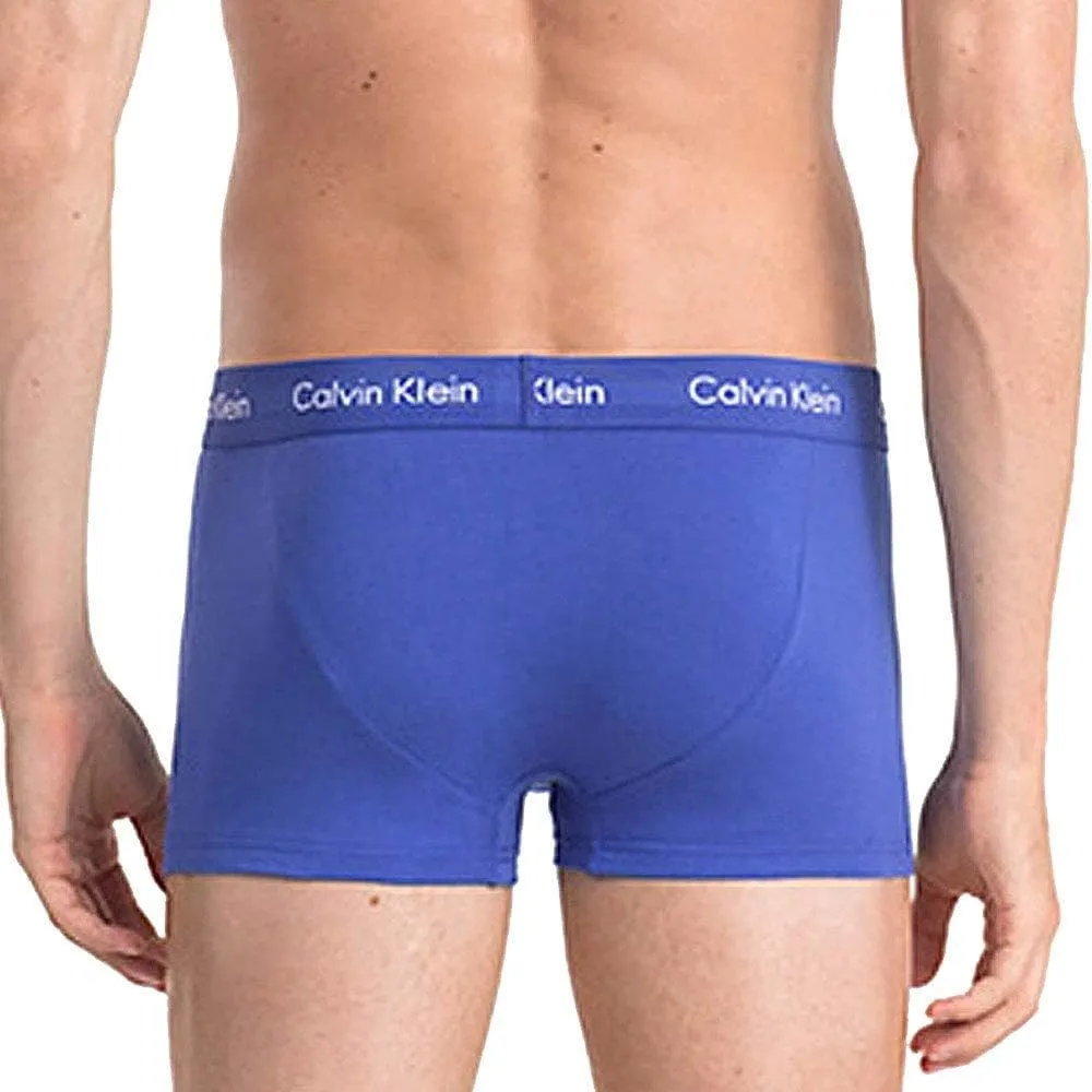 Calvin Klein Men's Cotton Stretch Multipack Low-Rise Trunks