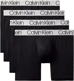 Calvin Klein Men's Microfiber Chromatic 4-Pack Boxer Brief