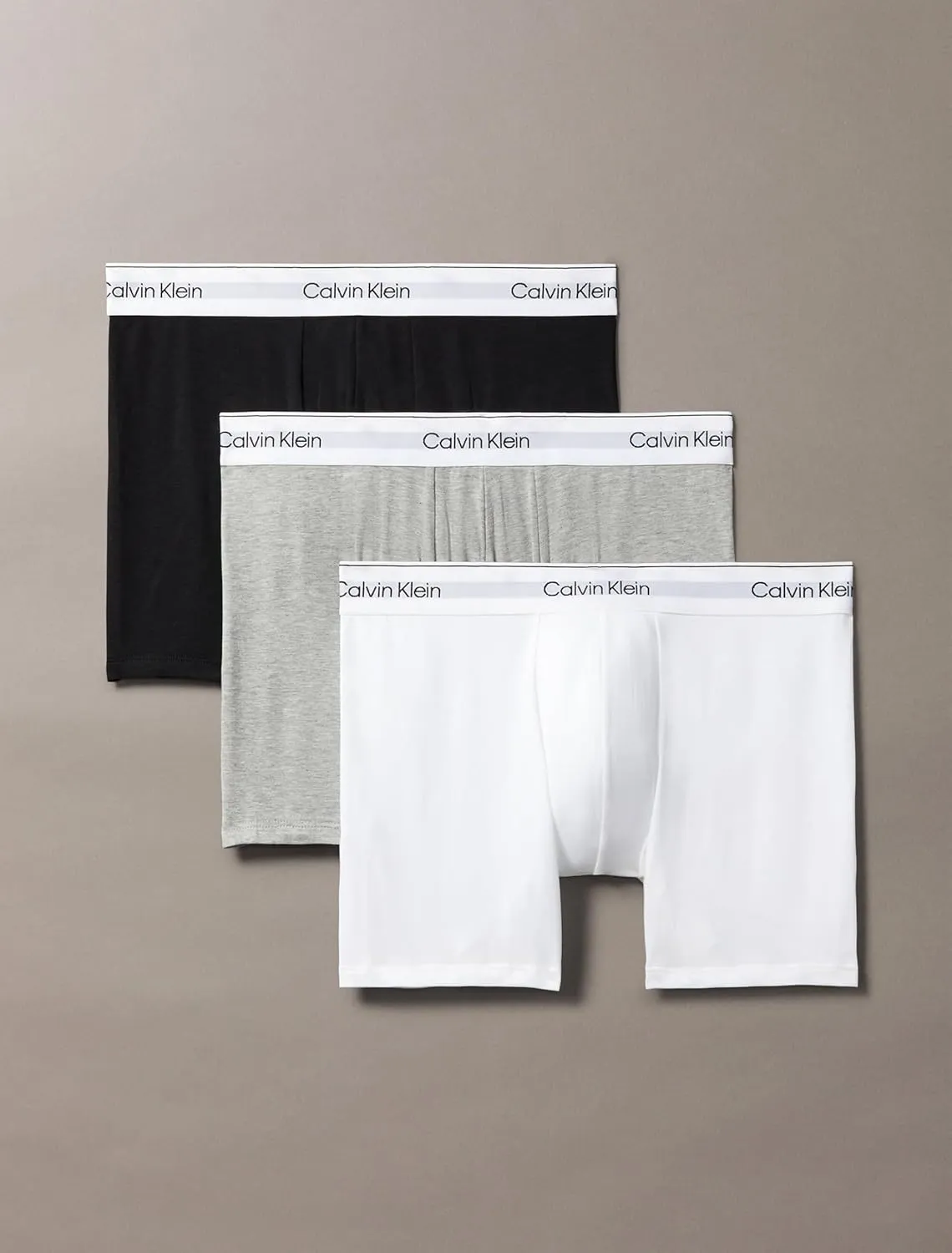 Calvin Klein Men's Modern Cotton Stretch Boxer Brief 3-Pack