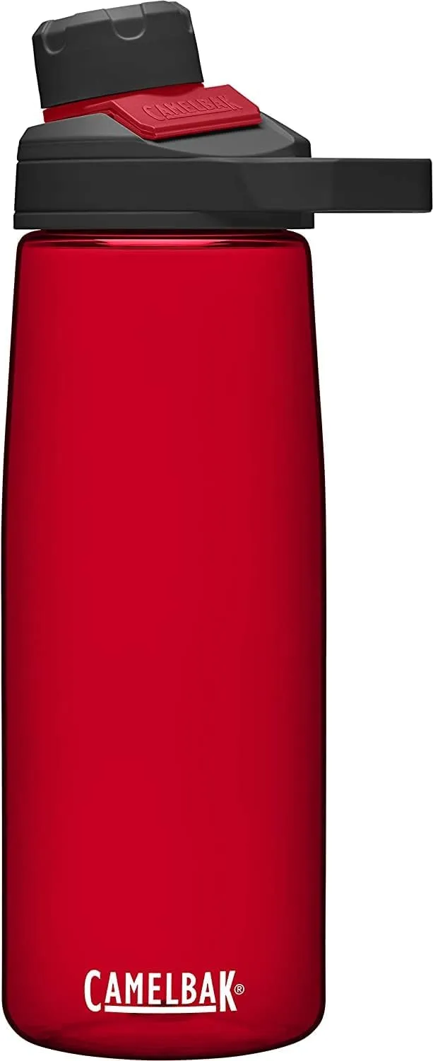 CamelBak Chute Mag BPA Free Water Bottle with Tritan Renew - Magnetic Cap Stows While Drinking, 32oz, Cardinal