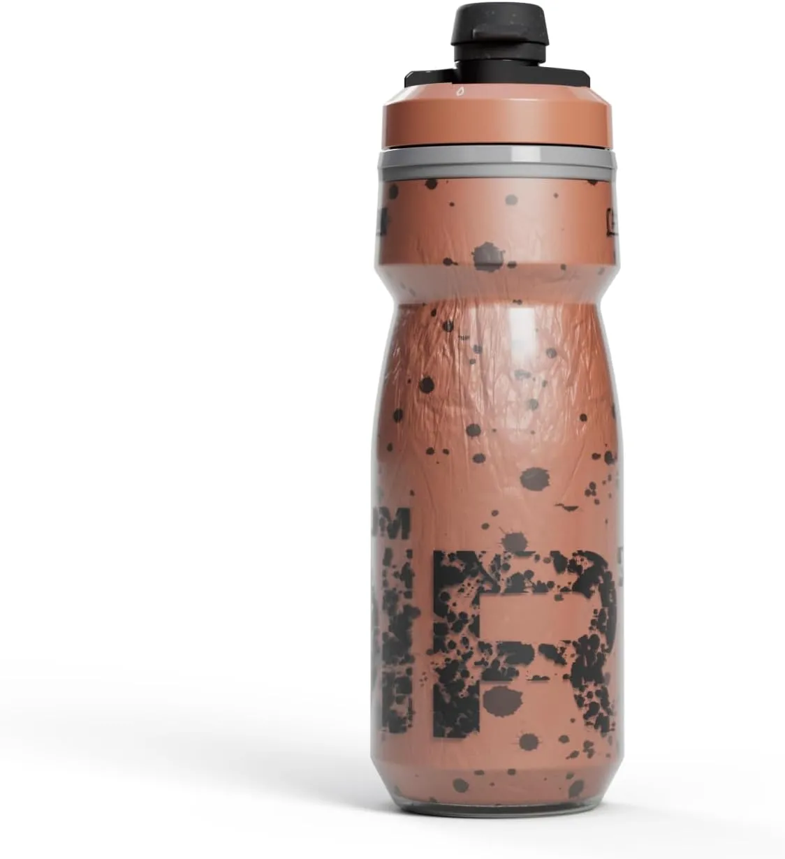 CamelBak Podium Dirt Series Chill Insulated Mountain Bike Squeeze Water Bottle Sierra Red, 21oz