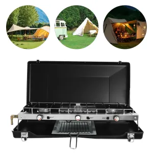 Campfire Grill with 3 Burners