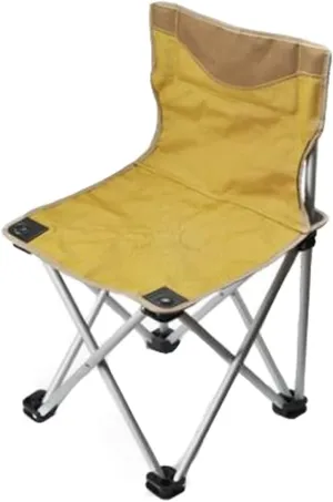 Camping Chair Folding Chair Portable Chair Outdoor Portable Aluminum Alloy Folding Chair Backrest Ultralight Fishing Leisure Chair Beach Seat Stool Outdoor Camping Camping Chairs for Adults