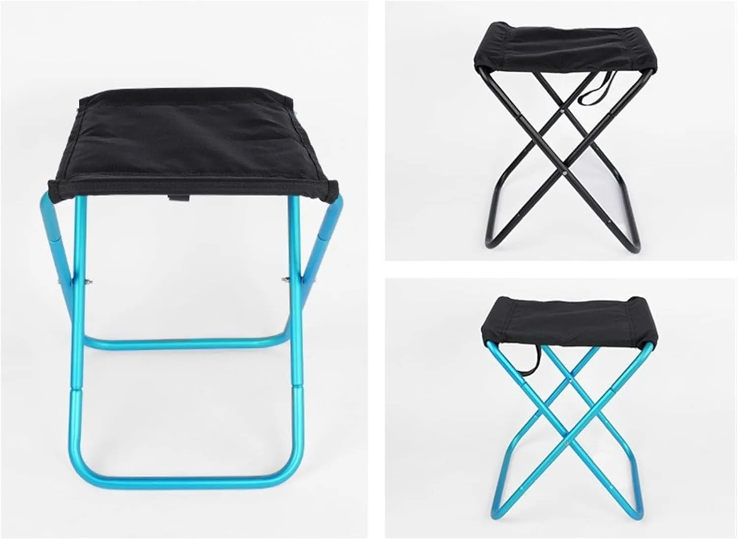 Camping Chairs Aluminum Alloy Light Folding Small Bench Stool Portable Outdoor Ultra Light Subway Train Travel Chair