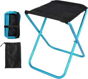 Camping Chairs Aluminum Alloy Light Folding Small Bench Stool Portable Outdoor Ultra Light Subway Train Travel Chair