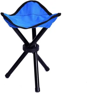 Camping Stool, Small Folding Chair, The Pop Up Chair Portable Lightweight Folding Camping Hiking Stool Tripod Chair Seat for Fishing Festival Picnic BBQ Beach