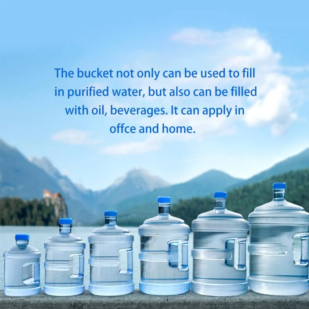 Camping Water Container 11.3l Pure Water Bucket Tank Plastic Storage Pail for Office Home