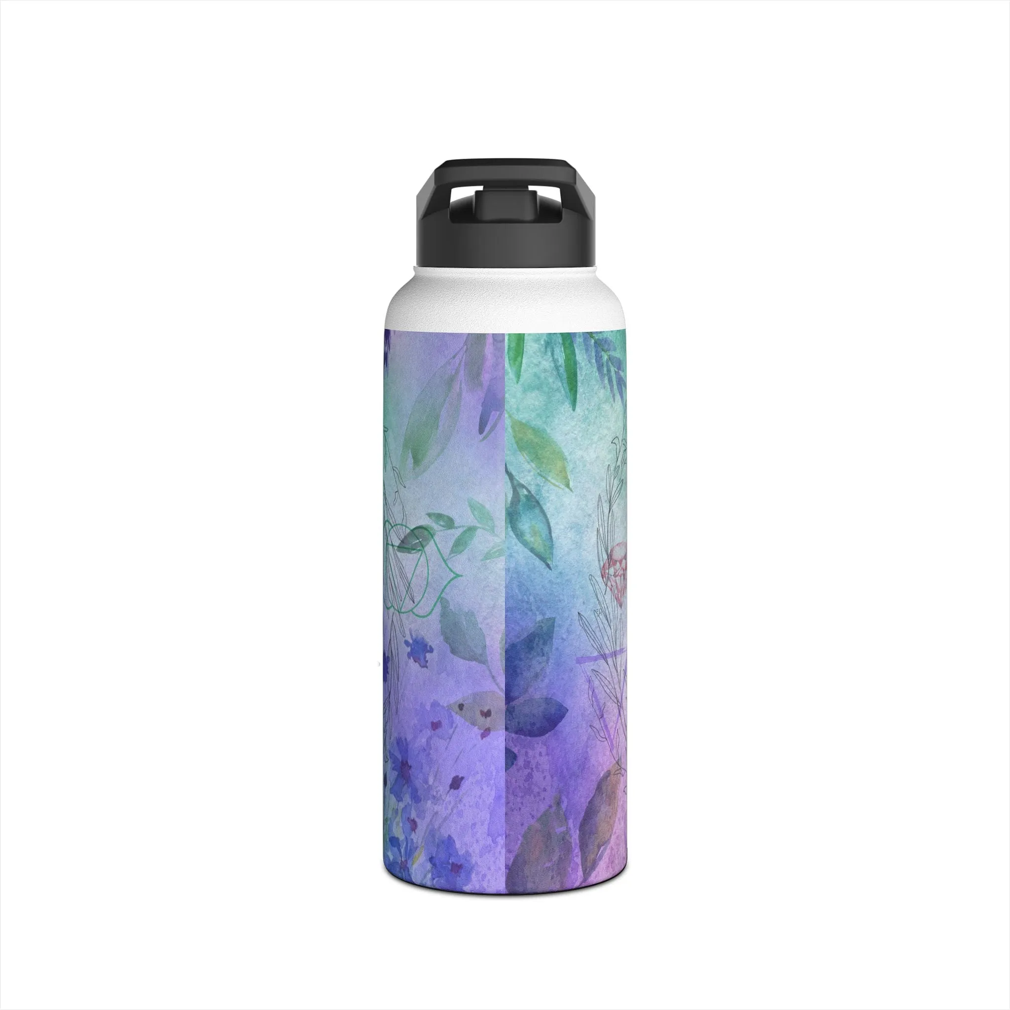 Cancer Stainless Steel Water Bottle, Standard Lid
