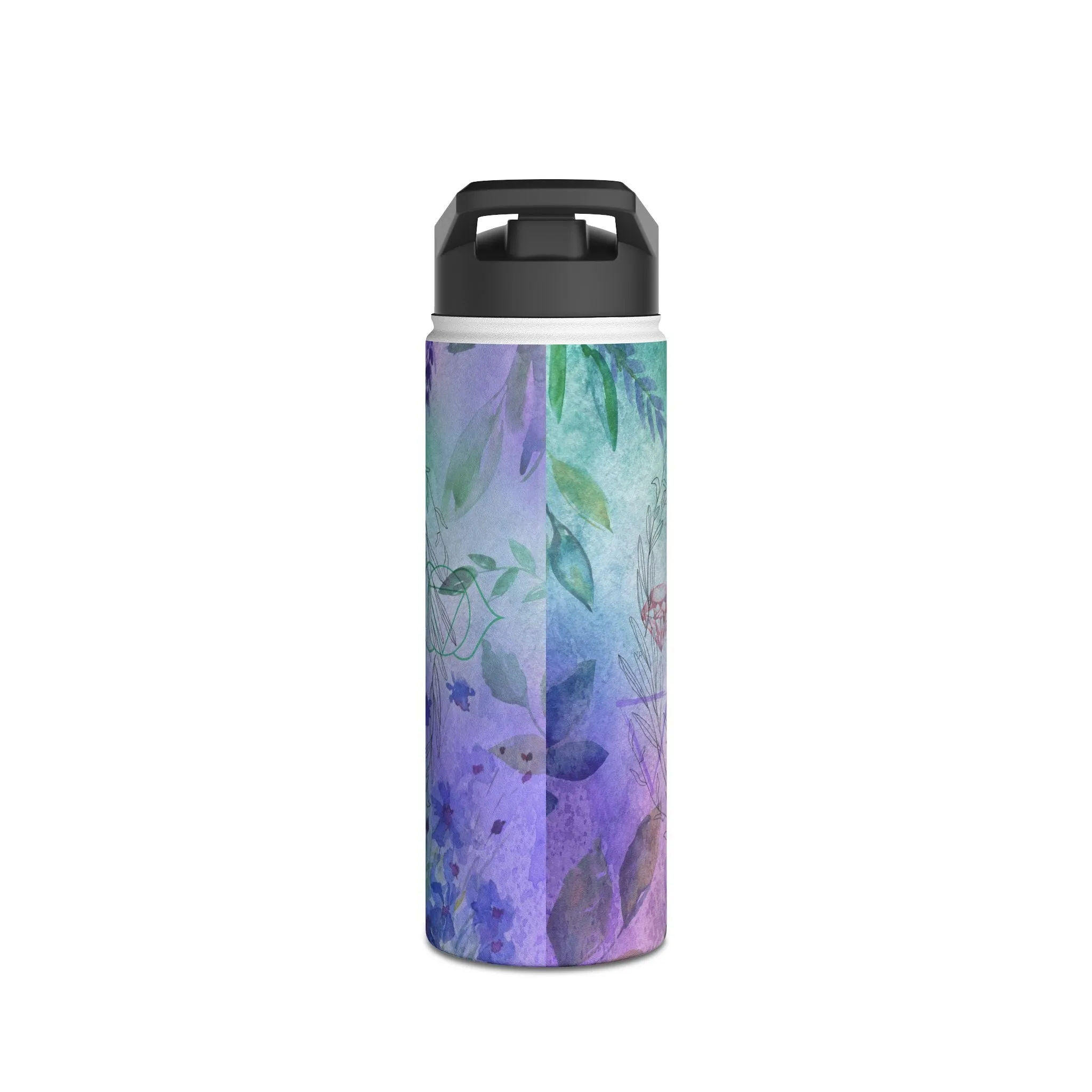 Cancer Stainless Steel Water Bottle, Standard Lid
