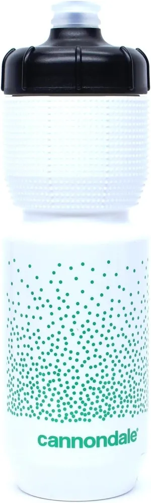 Cannondale Gripper Water Bottle Bubbles White w/Green 750ml/25oz CP5102U1075