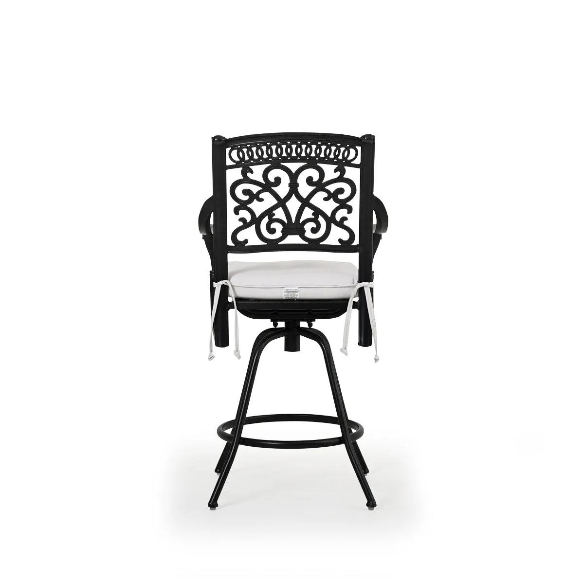 Charleston Outdoor Cast Aluminum Swivel Bar Stool