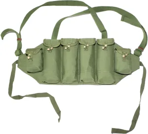 Chinese Type 56 Chest Rig AK 47 Pouch Magazine Bag Reproduction Type 81 Chest Rig Bandolier