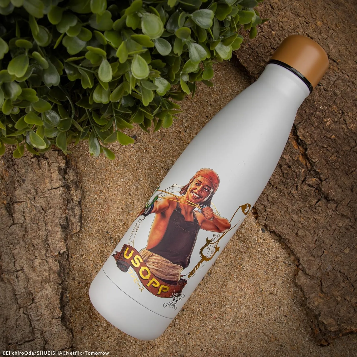 Cinereplicas One Piece - Usopp Insulated Water Bottle - 500ml - Official License