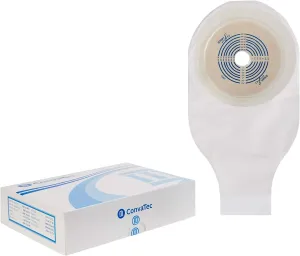 Colostomy Pouch ActiveLife One-Piece System 12 Inch Length 3/4 to 2-1/2 Inch Drainable Trim To Fit (#22771 10Ea/Bx)