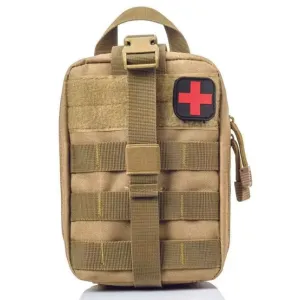 Combat First Aid Medical Pouch Tear Away Coyote