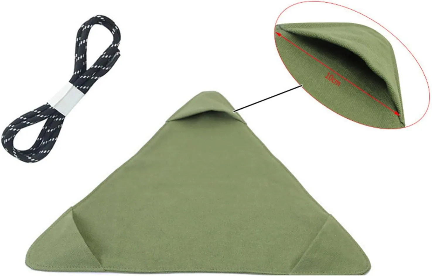 Compacts Triangular Seats Suit Outdoor Portables Stool Camping Storage Stool for Outdoor Activity
