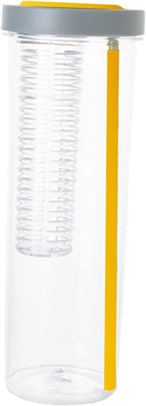 Creative Sports Water Bottle, with Straw School Supplies Cups Mugs for Coffee Beverages Water (Yellow)