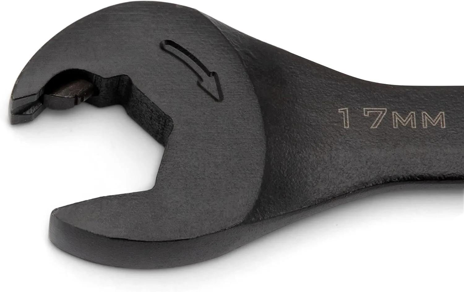 Crescent 7 Piece X6™ Black Oxide Spline Open End Ratcheting Combination Metric Wrench Set - CX6RWM7