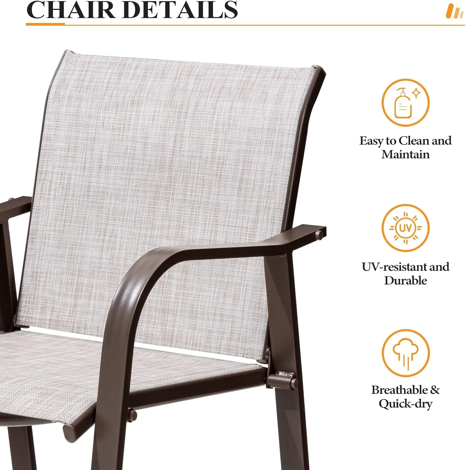 Crestlive Products Counter Height Bar Stools