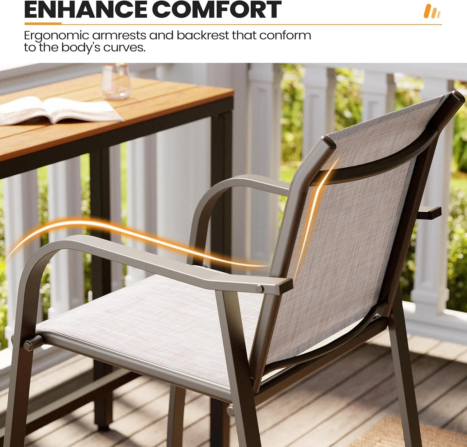 Crestlive Products Counter Height Bar Stools