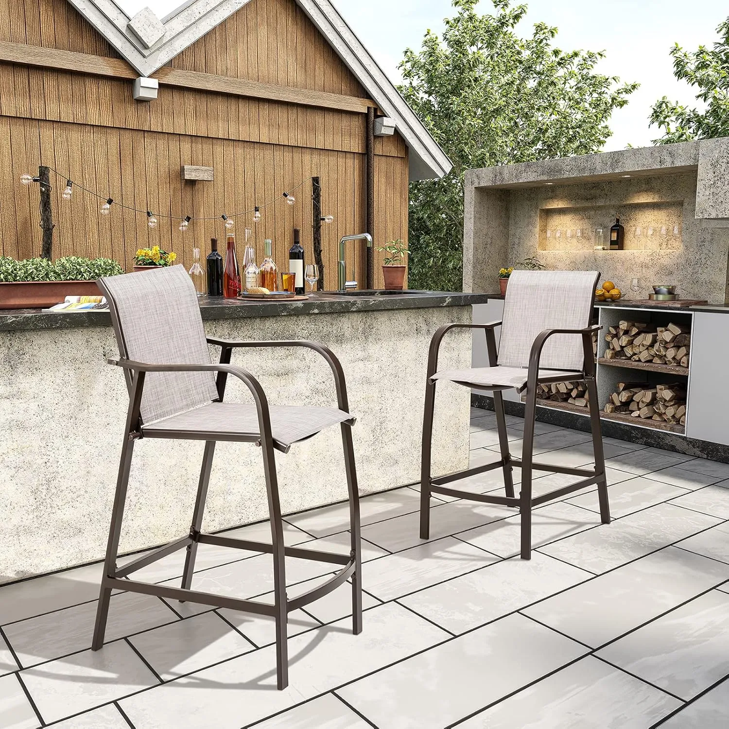 Crestlive Products Counter Height Bar Stools