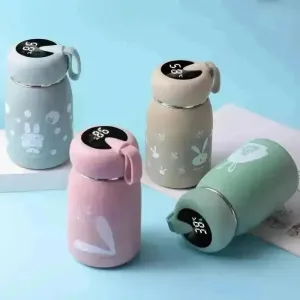Cute Mini Temperature Display Bottle (320 ml)