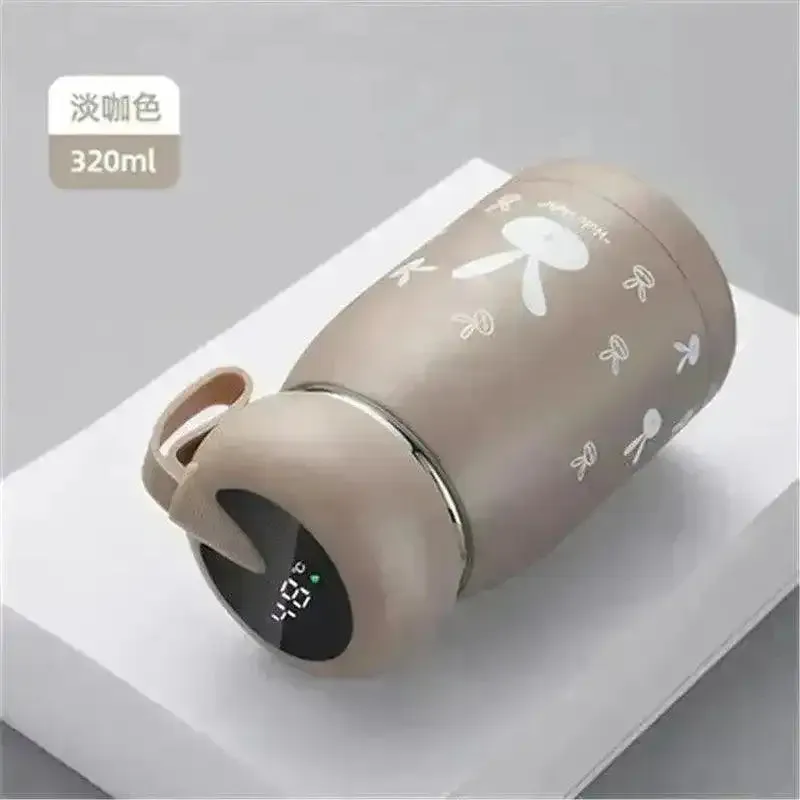 Cute Mini Temperature Display Bottle (320 ml)
