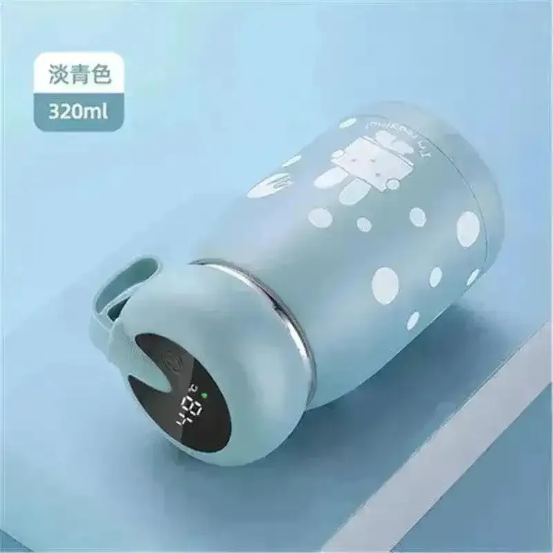 Cute Mini Temperature Display Bottle (320 ml)