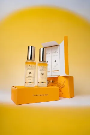 d'alba Piedmont White Truffle Vegan Gift Set, 2 bottles First Aromatic Spray Serum