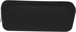 DOITOOL Travel Cosmetics Pouch Silicone Women for Holder Outdoor Up Make Bag Brush Travel Organizer Portable Storage Case, Black, 23x10cm