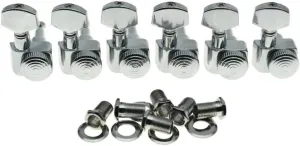 Dopro 2 Pin Locking Guitar Tuners Tuning Keys Pegs Machine Heads for American FD Strat/Tele Chrome