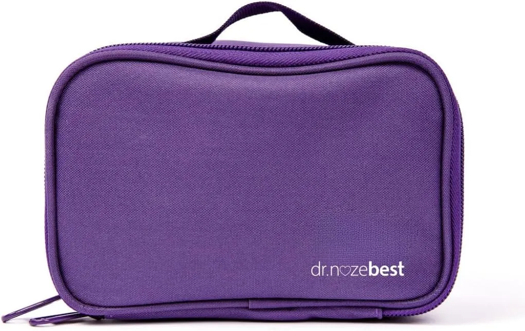 Dr. Noze Best | NozeBot Travel Pouch - Electric Baby Nasal Aspirator | Pediatric ENT-Designed Baby Care for Nasal Vacuum | Carry Case | Accessory Bag