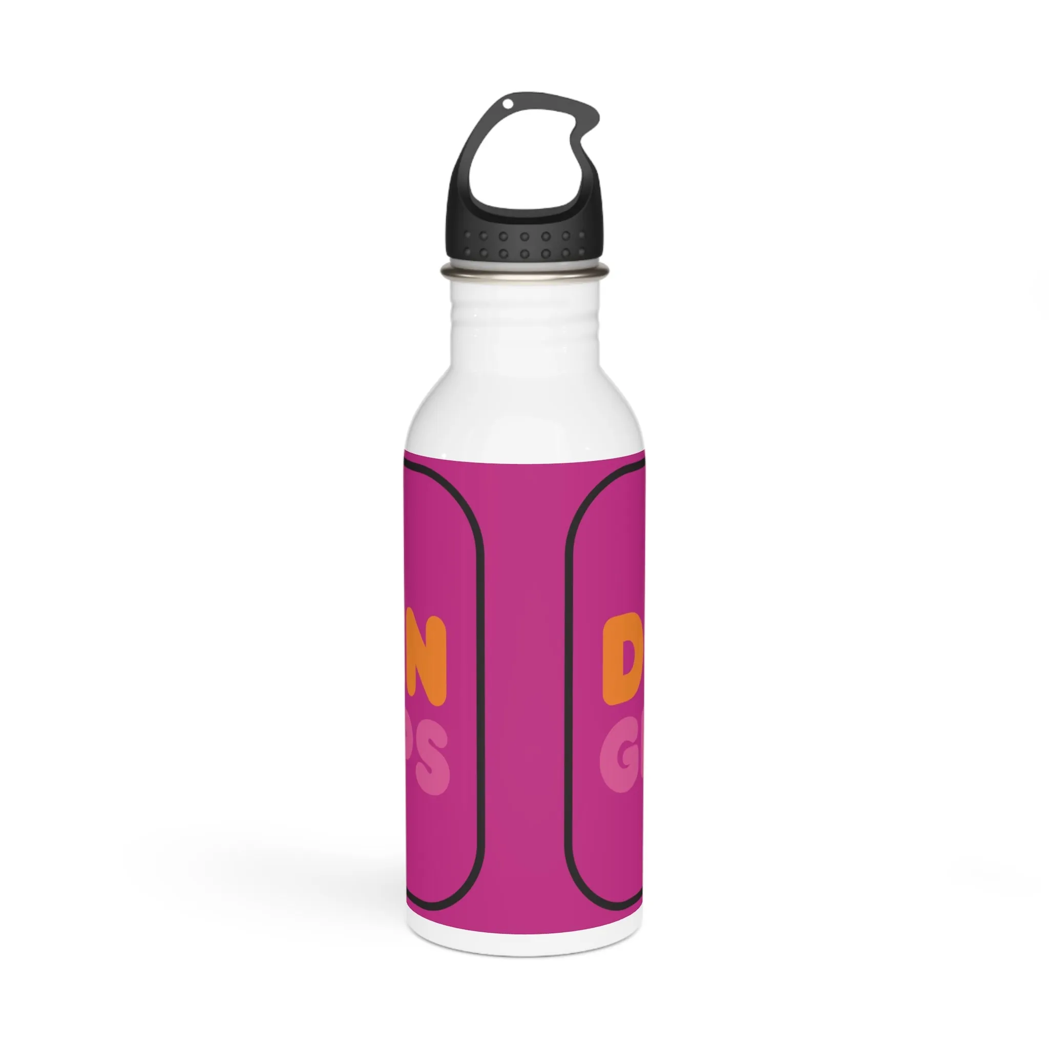 Drunken Grownups Stylish Stainless Steel Water Bottle - Eco-Friendly, Durable, Perfect for On-the-Go - Dark Pink