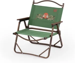 Dunhuang Co-Branded Portable Outdoor Folding Chairs Lightweight Fishing Stool Aluminum Bracket