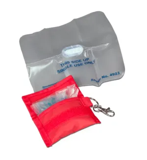 Dynarex 36021 CPR Face Shield in Soft Case