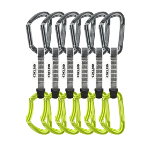 Edelrid Pure Set 10cm Quickdraw - 6 Pack