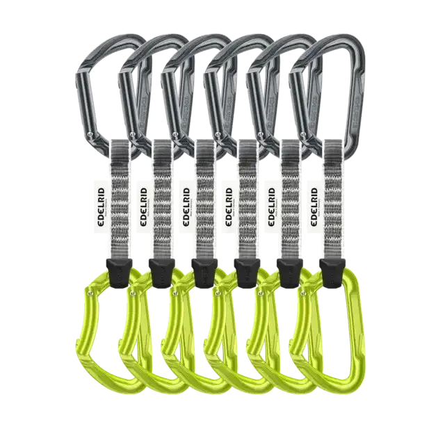 Edelrid Pure Set 10cm Quickdraw - 6 Pack