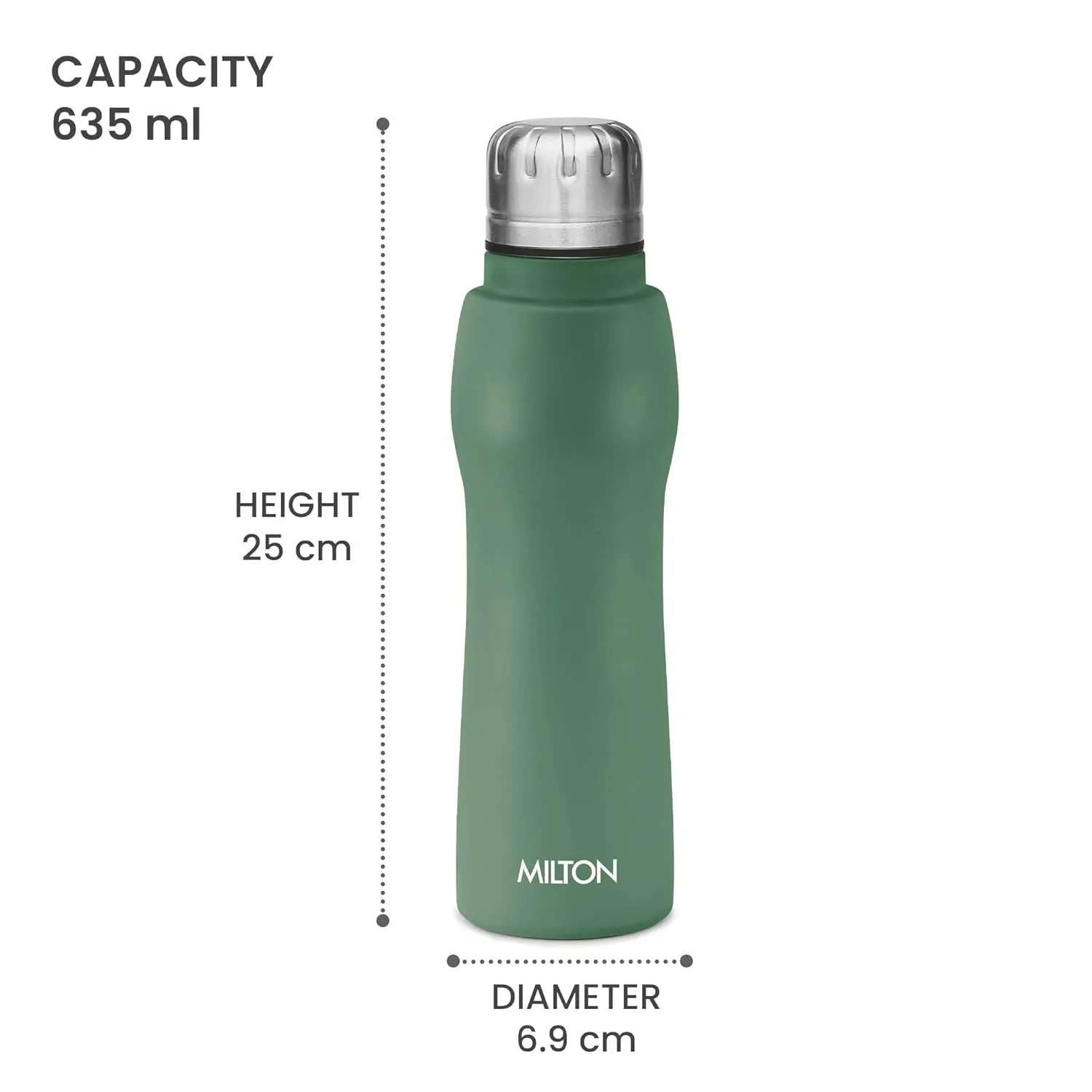 Elate Stainless Steel Bottle (Milton)