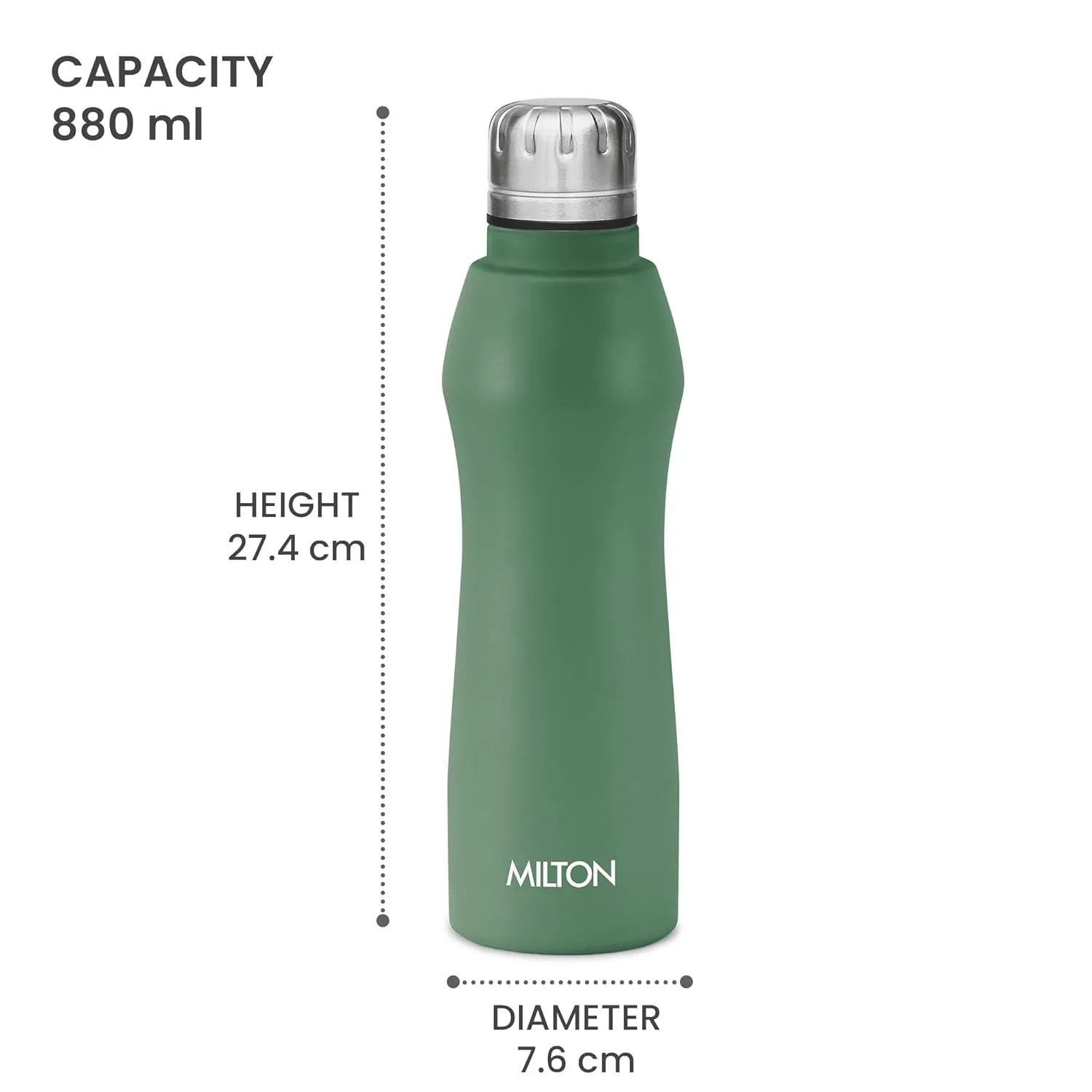 Elate Stainless Steel Bottle (Milton)